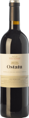 Ostatu Tempranillo Rioja Crianza — Aged 75 cl