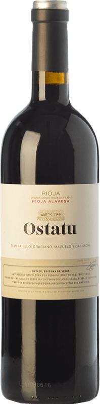 18,95 € Бесплатная доставка | Красное вино Ostatu старения D.O.Ca. Rioja