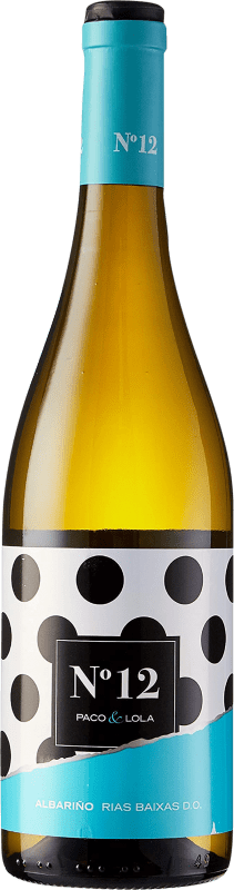 Free Shipping | White wine Paco & Lola Nº 12 D.O. Rías Baixas Galicia Spain Albariño 75 cl