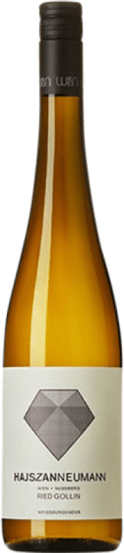 Бесплатная доставка | Белое вино Hajszan Neumann Ried Gollin Nussberg Viena Австрия Pinot White 75 cl