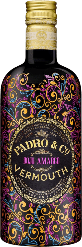 17,95 € Free Shipping | Vermouth Padró Rojo Amargo Catalonia Spain Bottle 70 cl