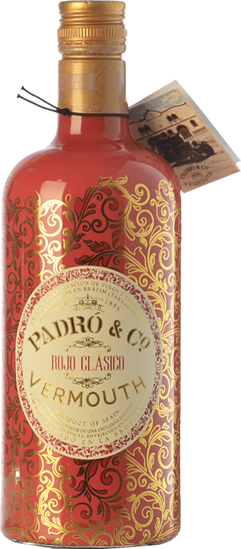 9,95 € Free Shipping | Vermouth Padró Rojo Clásico Catalonia Spain Bottle 70 cl
