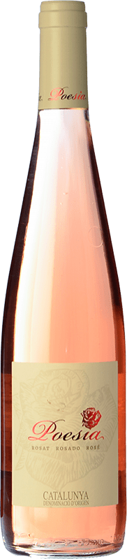 5,95 € Free Shipping | Rosé wine Padró Poesía Joven D.O. Catalunya Catalonia Spain Tempranillo, Merlot Bottle 75 cl