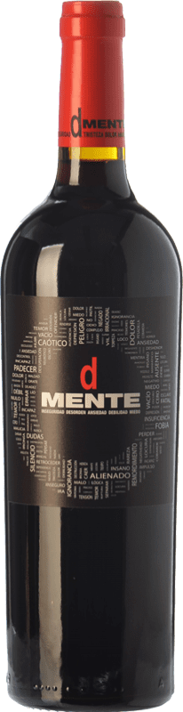 6,95 € Free Shipping | Red wine Casa del Blanco Dmente Joven I.G.P. Vino de la Tierra de Castilla Castilla la Mancha Spain Syrah Bottle 75 cl