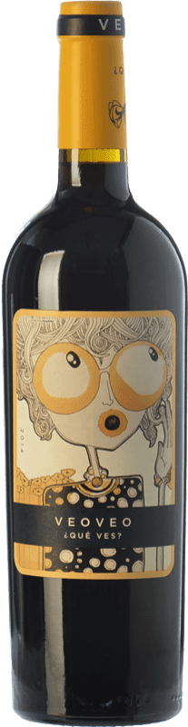 5,95 € Free Shipping | Red wine Casa del Blanco Veoveo Joven I.G.P. Vino de la Tierra de Castilla Castilla la Mancha Spain Tempranillo Bottle 75 cl