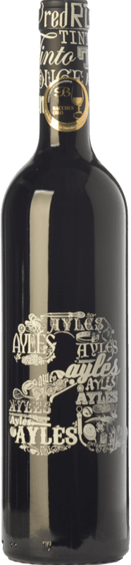 9,95 € Free Shipping | Red wine Pago de Aylés A Joven D.O.P. Vino de Pago Aylés Aragon Spain Tempranillo, Merlot, Grenache, Cabernet Sauvignon Bottle 75 cl