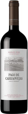 Бесплатная доставка | Красное вино Pago de Carraovejas старения D.O. Ribera del Duero Кастилия-Леон Испания Tempranillo, Merlot, Cabernet Sauvignon 75 cl