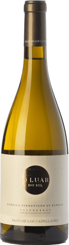 31,95 € Free Shipping | White wine Pago de los Capellanes O Luar Do Sil Fermentado en Barrica Crianza D.O. Valdeorras Galicia Spain Godello Bottle 75 cl