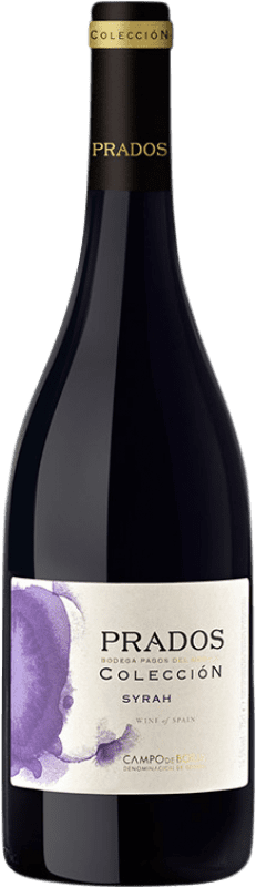 Free Shipping | Red Wine Pagos del Moncayo Prados Colección Crianza — Aged D.O. Campo de Borja Aragon Spain Syrah — Shiraz 75 cl
