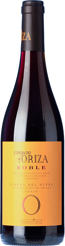 11,95 € Spedizione Gratuita | Vino Rosso Pagos del Rey Condado de Oriza Rovere D.O. Ribera del Duero