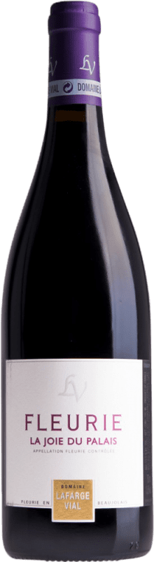 Free Shipping | Red wine Lafarge-Vial A.O.C. Fleurie Beaujolais France Gamay 75 cl