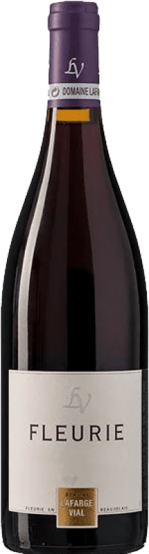 Free Shipping | Red wine Lafarge-Vial A.O.C. Fleurie Beaujolais France Gamay 75 cl