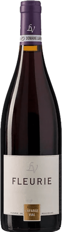Free Shipping | Red wine Lafarge-Vial A.O.C. Fleurie Beaujolais France Gamay Organic 75 cl