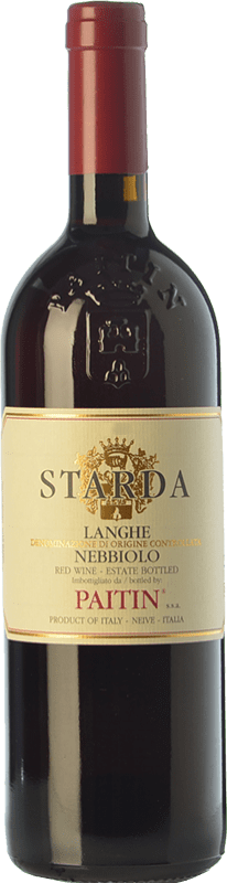 18,95 € | Красное вино Paitin Starda D.O.C. Langhe Пьемонте Италия Nebbiolo 75 cl