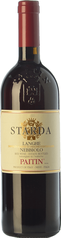 Бесплатная доставка | Красное вино Paitin Starda D.O.C. Langhe Пьемонте Италия Nebbiolo — Неббиоло 75 cl