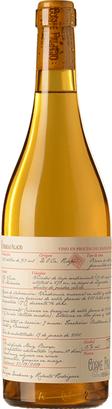 54,95 € | Vino Bianco Cosme Palacio 1894 Crianza — Invecchiato in Botte D.O.Ca. Rioja La Rioja Spagna Viura, Malvasia 75 cl