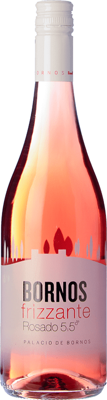 11,95 € Envio grátis | Espumante rosé Palacio de Bornos Frizzante D.O. Rueda