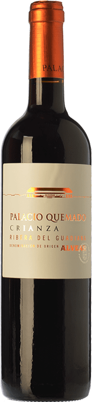 Spedizione Gratuita | Vino rosso Palacio Quemado Crianza D.O. Ribera del Guadiana Estremadura Spagna Tempranillo, Cabernet Sauvignon 75 cl