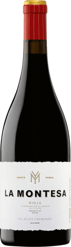 Free Shipping | Red wine Palacios Remondo La Montesa Aged D.O.Ca. Rioja The Rioja Spain Tempranillo, Grenache Organic 75 cl