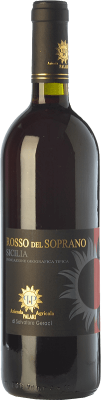 27,95 € Free Shipping | Red wine Palari Rosso del Soprano I.G.T. Terre Siciliane Sicily Italy Nerello Mascalese, Nerello Cappuccio, Nocera, Galatena Bottle 75 cl