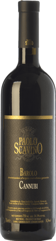 109,95 € Free Shipping | Red wine Paolo Scavino Cannubi D.O.C.G. Barolo Piemonte Italy Nebbiolo Bottle 75 cl