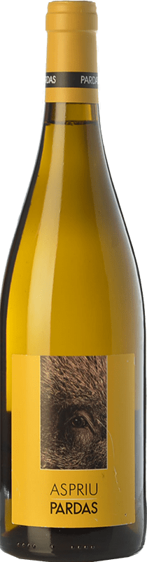 41,95 € Free Shipping | White wine Pardas Aspriu Crianza D.O. Penedès Catalonia Spain Xarel·lo Bottle 75 cl