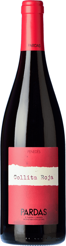 24,95 € Free Shipping | Red wine Pardas Collita Roja Crianza D.O. Penedès Catalonia Spain Sumoll, Marcelan Bottle 75 cl