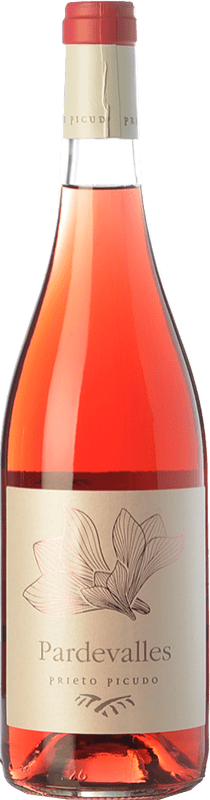 7,95 € Free Shipping | Rosé wine Pardevalles D.O. Tierra de León Castilla y León Spain Prieto Picudo Bottle 75 cl