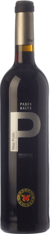10,95 € Free Shipping | Red wine Parés Baltà Mas Petit Joven D.O. Penedès Catalonia Spain Grenache, Cabernet Sauvignon Bottle 75 cl