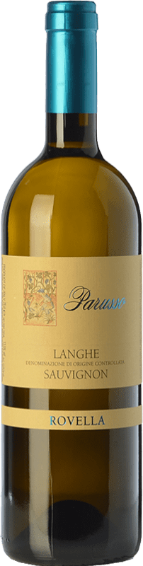 Бесплатная доставка | Белое вино Parusso Bricco Rovella D.O.C. Langhe Пьемонте Италия Sauvignon — Совиньон 75 cl