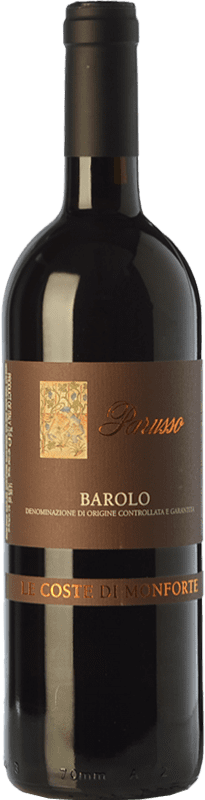 75,95 € Бесплатная доставка | Красное вино Parusso Le Coste di Monforte D.O.C.G. Barolo