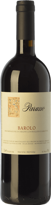 Бесплатная доставка | Красное вино Parusso D.O.C.G. Barolo Пьемонте Италия Nebbiolo — Неббиоло 75 cl