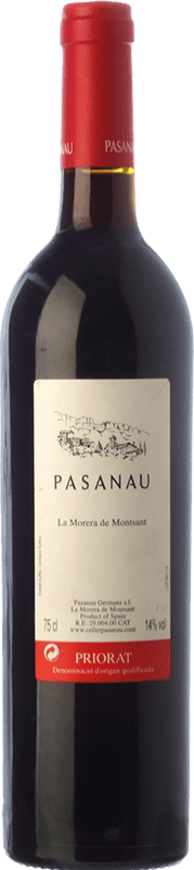 26,95 € | Vino Rosso Pasanau La Morera de Montsant Crianza — Invecchiato in Botte D.O.Ca. Priorat Catalogna Spagna Merlot, Garnacha — Grenache, Cariñena — Carignano 75 cl