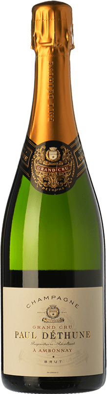 免费送货 | 白起泡酒 Paul Déthune Grand Cru 香槟 年轻的 A.O.C. Champagne 香槟酒 法国 Chardonnay, Pinot Meunier 75 cl