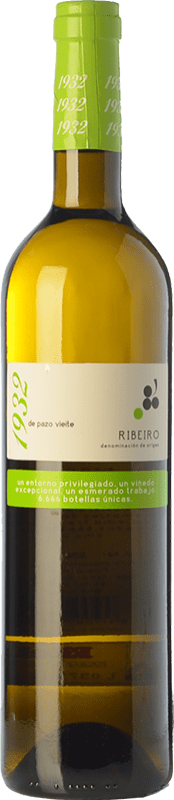 Free Shipping | White wine Pazo de Vieite 1932 D.O. Ribeiro Galicia Spain Treixadura 75 cl
