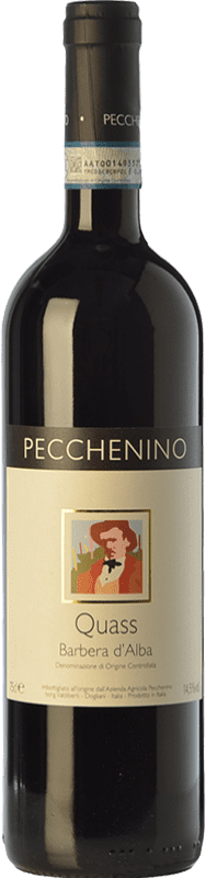 15,95 € Free Shipping | Red wine Pecchenino Quass D.O.C. Barbera d'Alba Piemonte Italy Barbera Bottle 75 cl