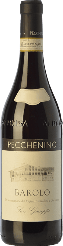 Бесплатная доставка | Красное вино Pecchenino San Giuseppe D.O.C.G. Barolo Пьемонте Италия Nebbiolo — Неббиоло 75 cl