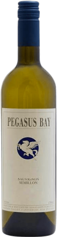 Бесплатная доставка | Белое вино Pegasus Bay Sauvignon-Sémillon старения I.G. Waipara Waipara Новая Зеландия Sémillon, Sauvignon 75 cl