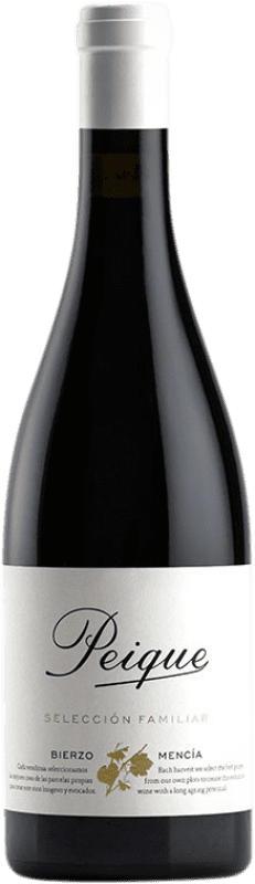38,95 € Free Shipping | Red wine Peique Selección Familiar Crianza D.O. Bierzo Castilla y León Spain Mencía Bottle 75 cl