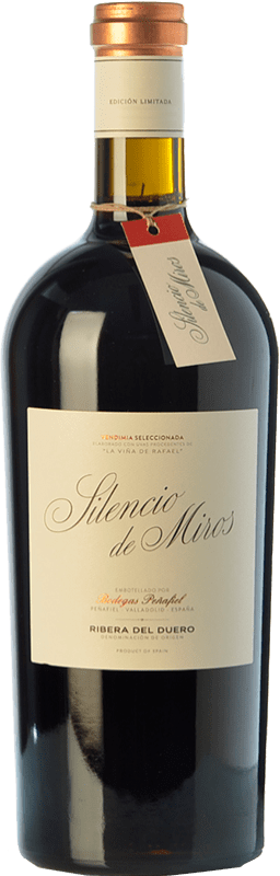 42,95 € Free Shipping | Red wine Peñafiel Silencio de Miros Joven D.O. Ribera del Duero Castilla y León Spain Tempranillo Bottle 75 cl