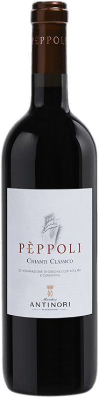 18,95 € | Red wine Pèppoli D.O.C.G. Chianti Classico Tuscany Italy Merlot, Syrah, Sangiovese 75 cl