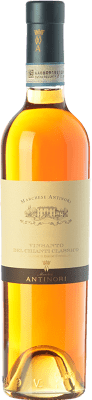 32,95 € | Sweet wine Pèppoli Marchesi Antinori D.O.C. Vin Santo del Chianti Classico Tuscany Italy Malvasía, Trebbiano Toscano Medium Bottle 50 cl
