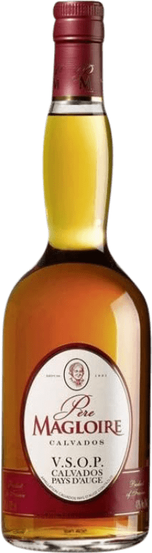 Kostenloser Versand | Calvados Père Magloire VSOP Very Superior Old Pale Sehr Hochwertiger Alter Heller, Reserve I.G.P. Calvados Pays d'Auge Frankreich 70 cl