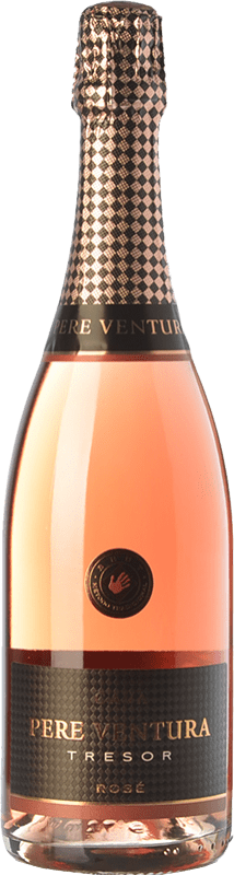 31,95 € 送料無料 | ロゼスパークリングワイン Pere Ventura Tresor Rosé Brut 予約 D.O. Cava