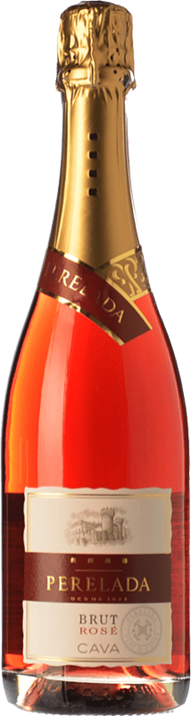 11,95 € 免费送货 | 玫瑰气泡酒 Perelada & Chivite Rosé 香槟 D.O. Cava