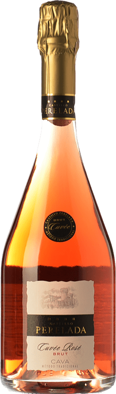 13,95 € | Rosé sparkling Perelada Cuvée Rosé Brut D.O. Cava Catalonia Spain Trepat 75 cl