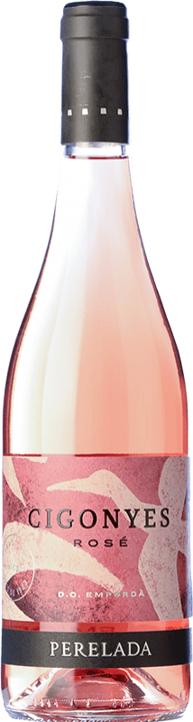 8,95 € | Rosé wine Perelada Cigonyes Rosé D.O. Empordà Catalonia Spain Merlot, Grenache Bottle 75 cl