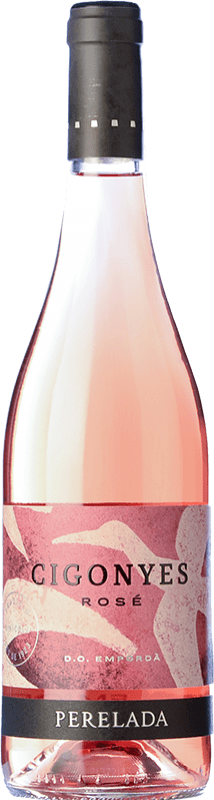 Kostenloser Versand | Roséwein Perelada & Chivite Cigonyes Rosé D.O. Empordà Katalonien Spanien Merlot, Grenache 75 cl