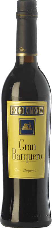 Kostenloser Versand | Süßer Wein Pérez Barquero Gran Barquero D.O. Montilla-Moriles Andalusien Spanien Pedro Ximénez Medium Flasche 50 cl