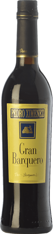 21,95 € Kostenloser Versand | Süßer Wein Pérez Barquero Gran Barquero D.O. Montilla-Moriles Medium Flasche 50 cl